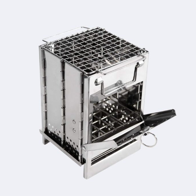 Portable Stainless Steel Camp Stove